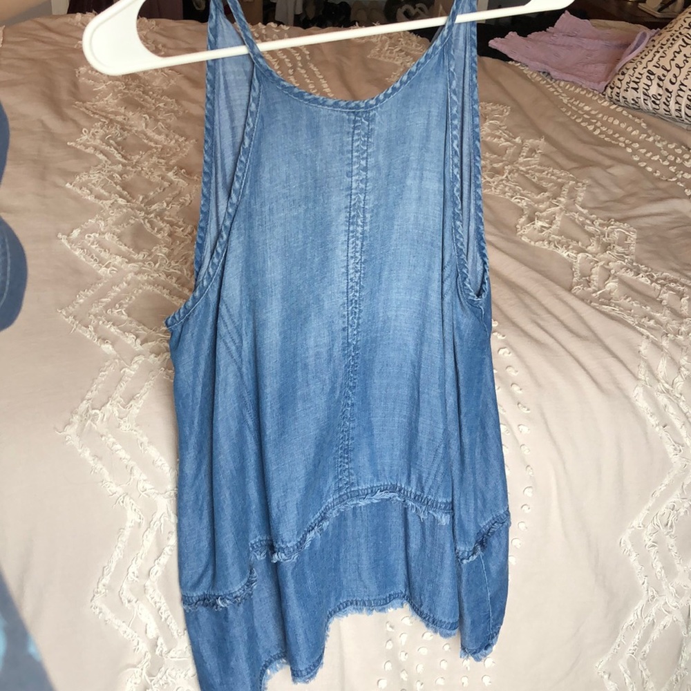 Cloth & Stine Loose denim tank